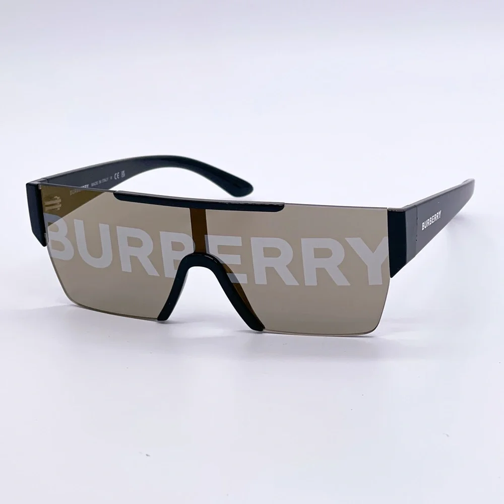 NEW BURBERRY UNISEX SHIELD SUNGLASSES BURBERRY BE4291 3001/G NEW BURBERRY